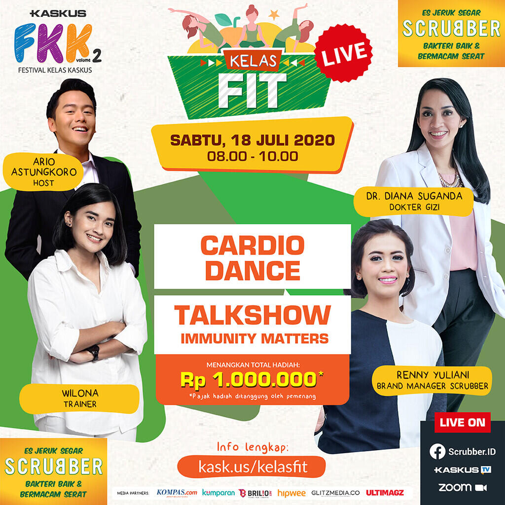 #FestivalKelasKaskus Vol 2 - Kelas Fit X SCRUBBER