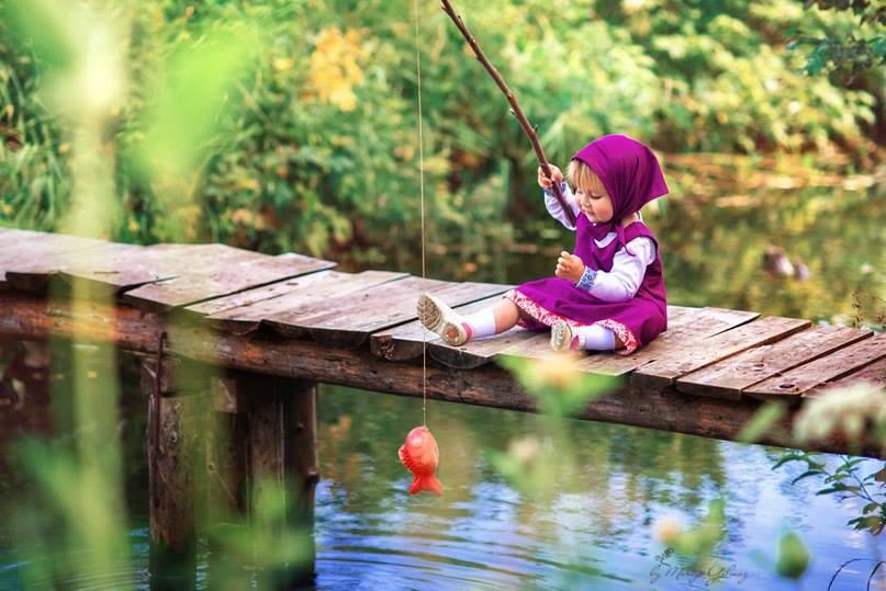 Imut dan Menggemaskan, Inilah Deretan Foto Gadis Kecil Mirip Tokoh Kartun Masha