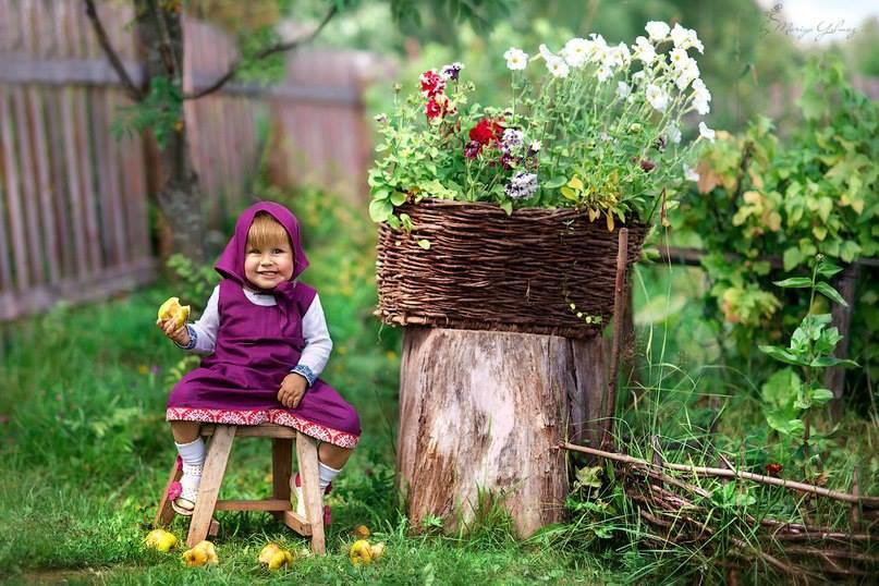 Imut dan Menggemaskan, Inilah Deretan Foto Gadis Kecil Mirip Tokoh Kartun Masha