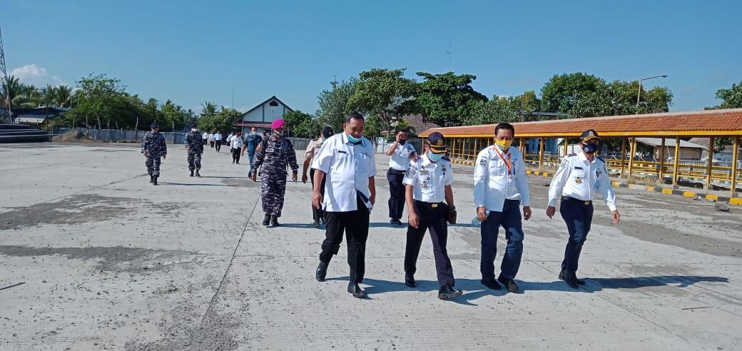 Bupati Situbondo, Danposal Jangkar Lepas Pelayaran Perdana KMP Munggiyango Hulalo