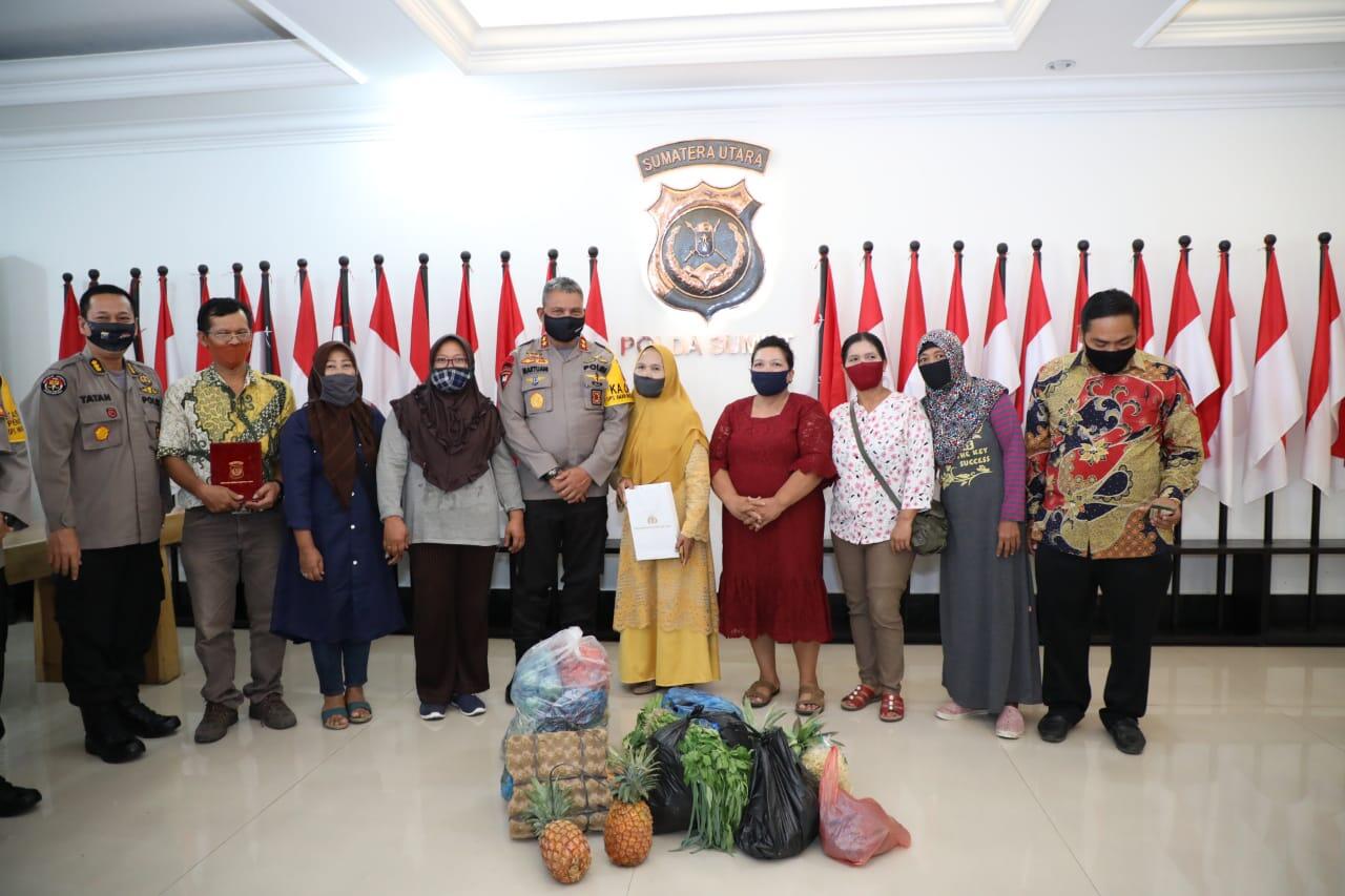 Polda Sumut Terima Audensi Persatuan Pedagang Tradisional Medan