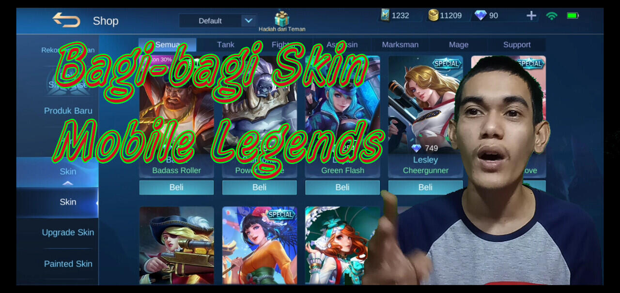 Give Away Skin 