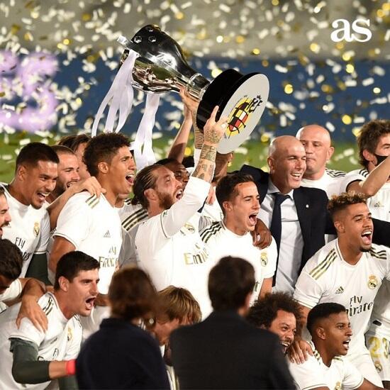 Kompetisi Belum Berakhir. Real Madrid Juara LaLiga Spanyol Musim 2019-2020