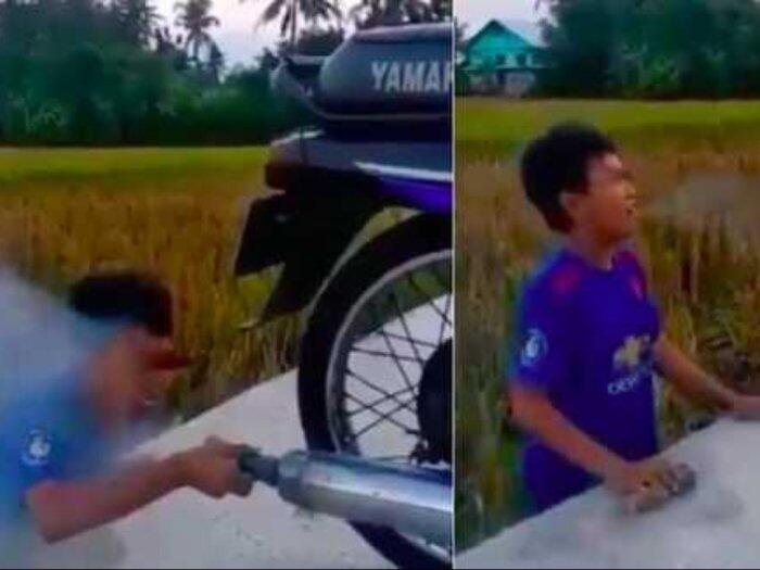 Viral! Bocah ini Menemukan Cara Merokok Gratis Terbaru!