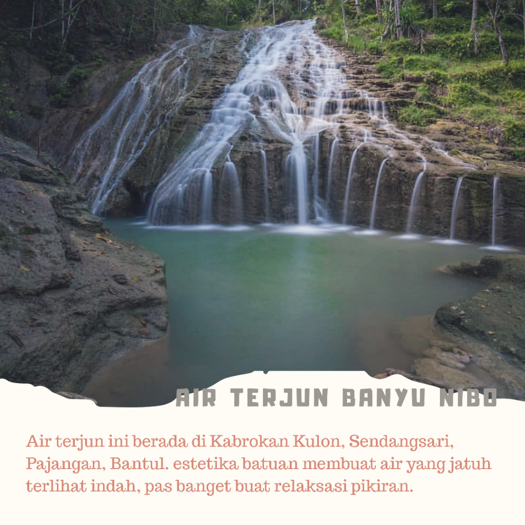 4 Air Terjun Bikin Adem Pikiran Di Yogyakarta