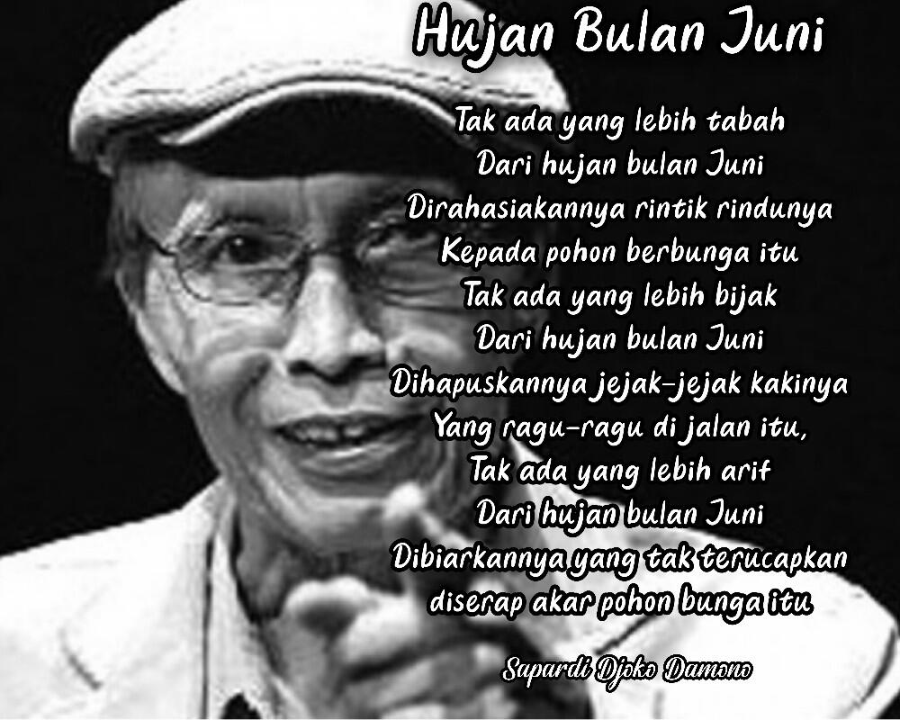 Mengenang Sang Maestro Pujangga, Sapardi Djoko Damono Lewat Barisan Sajaknya