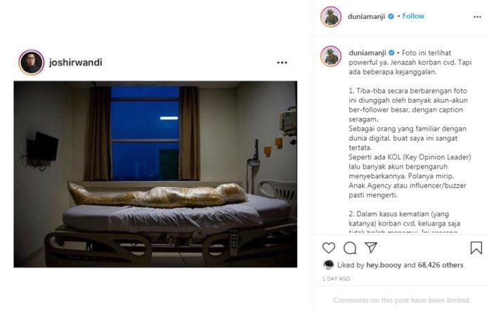 Viral Foto Mengerikan Jenazah Korban Covid-19, Netizen Temukan Kejanggalan