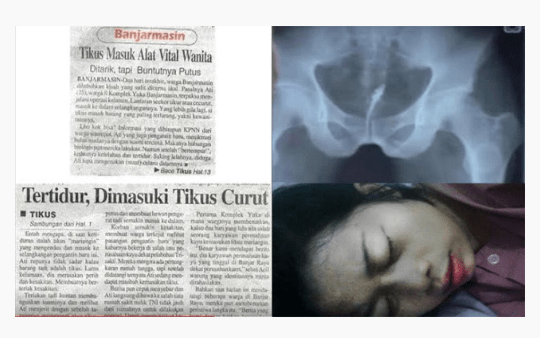 Curut Masuk Vagina, Gara-Gara Tidur Lepas Celana