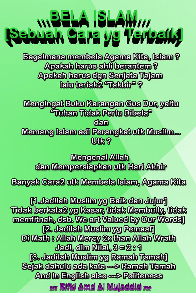 &#91;Muhasabah&#93; Dimanakah Tuhan itu ?