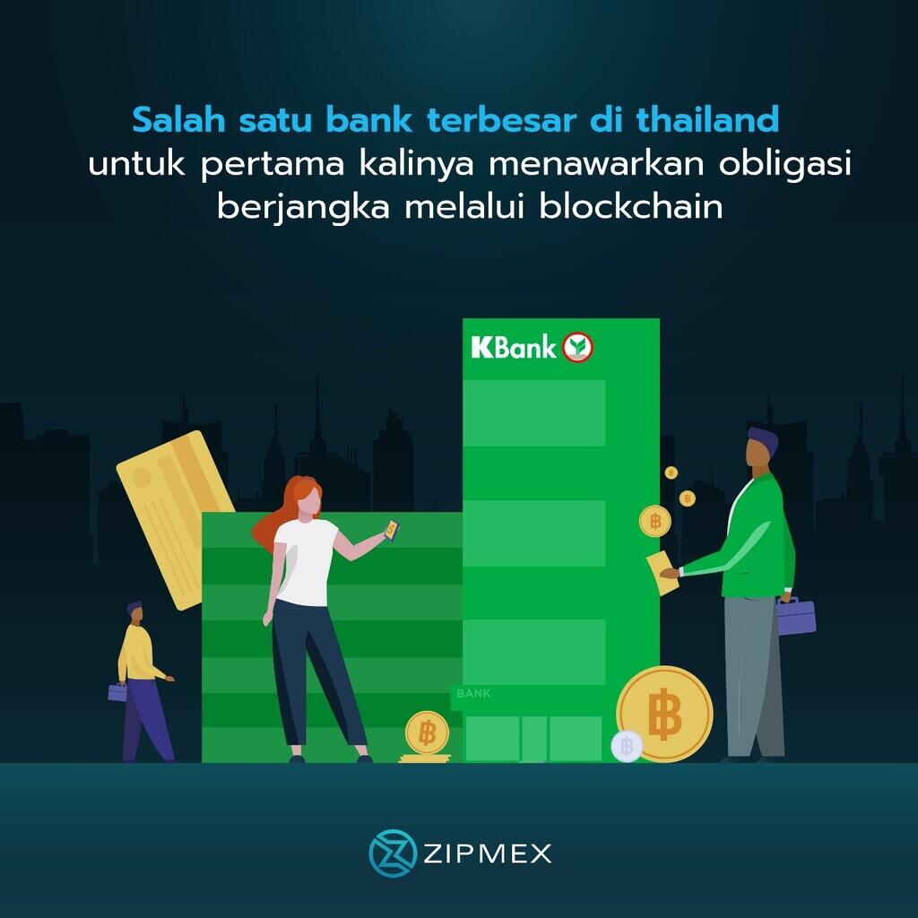 Salah satu bank terbesar di Thailand menawarkan Obligasi Berjangka melalui blockchain