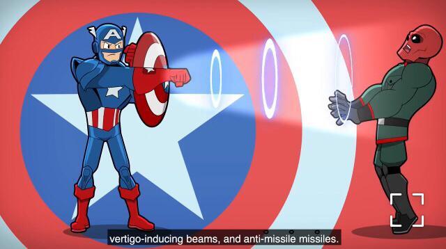 Gak hanya Iron Man. Captain America juga punya kostum yang gak kalah keren, Gan.