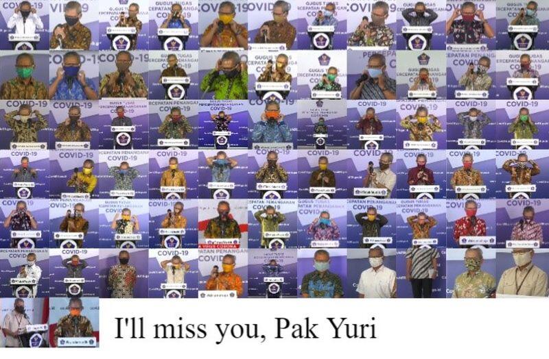 Tak Lagi Jadi Juru Bicara Penanganan Corona, Warganet Rindu Pak Yuri