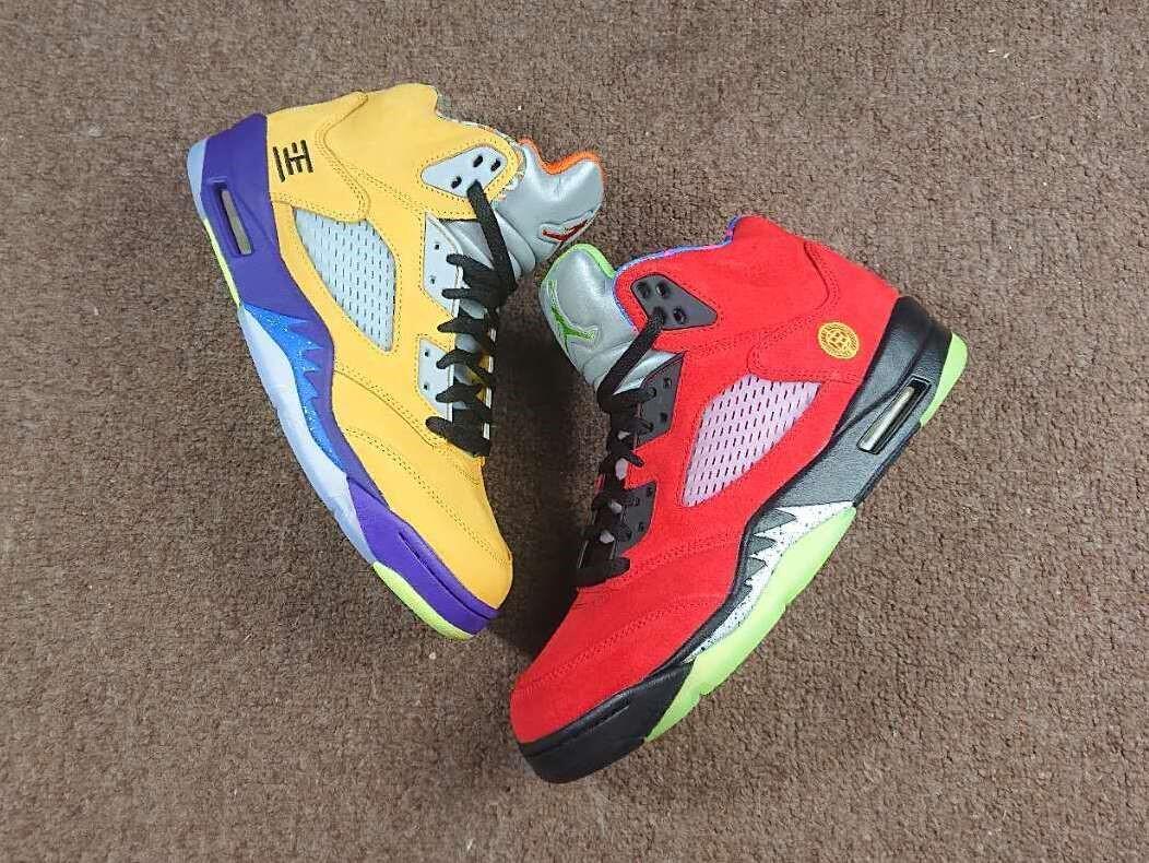 Air Jordan 5 “What The” Hadir dengan Warna yang Berbeda pada Bagian Kanan &amp; Kirinya!