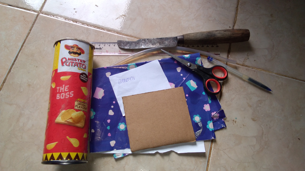 Wadah Bekas Snack Potato dibuang Sayang, Jadilah Tempat Tabungan Cantik