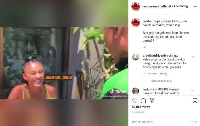 Viral Video Agnez Mo Ketemu Driver Ojol, Sifat Aslinya Ramai Dibahas Netizen