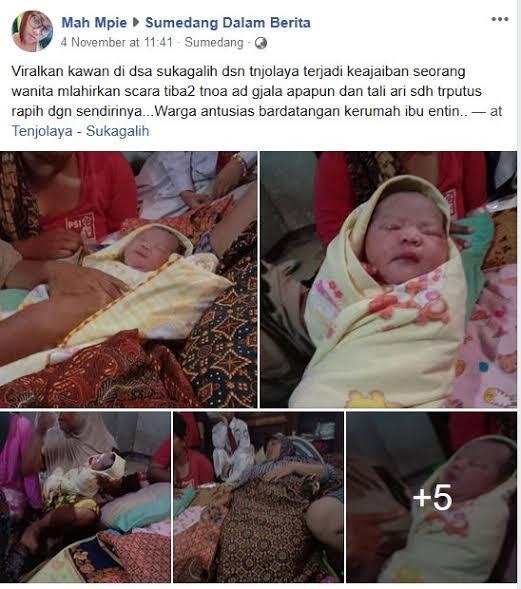 Hamil 1 Jam Langsung Lahiran, Hoax Atau Nyata? 