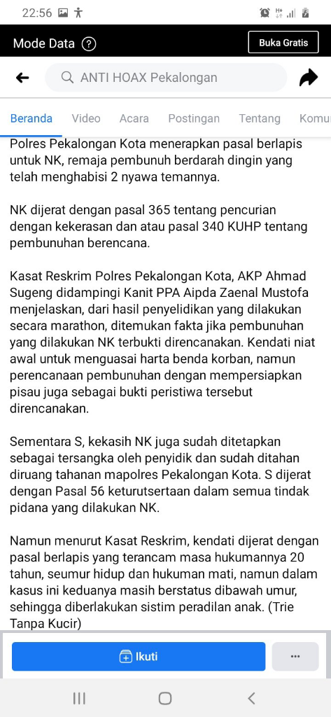 Viral! Demi Biaya Menikah, Kedua Remaja Ini Menjadi Pembunuh