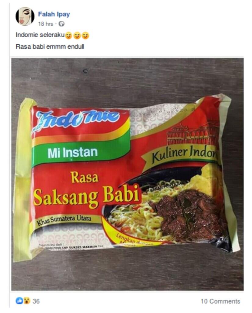 Beredar Indomie Rasa Saksang Babi, PT Indofood: Semua Produk Kami Halal!