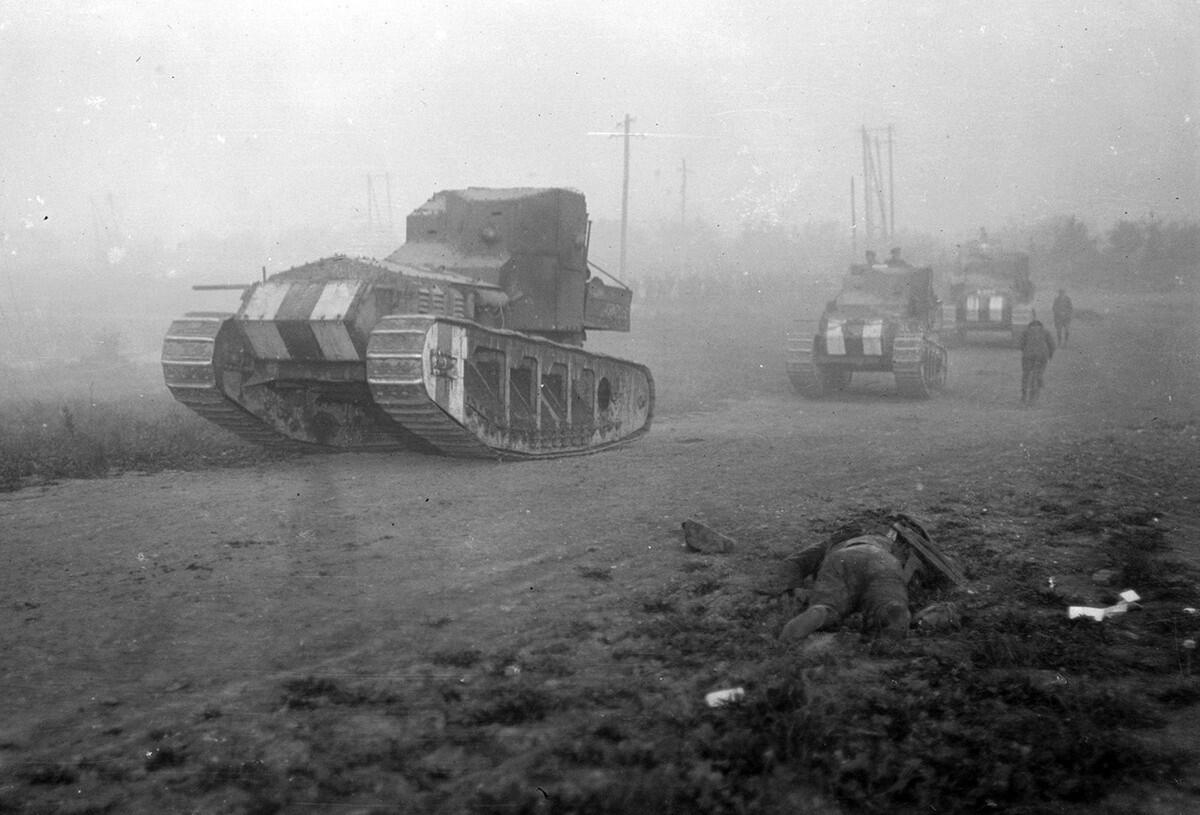 Jenis - Jenis Tank yang Terjun dalam Perang Dunia I