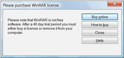 Dibalik Masa Trial Abadi WinRAR