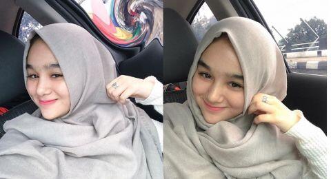 5 Potret Artis FTV Hana Hanifah Pakai Hijab, Cantiknya Adem!