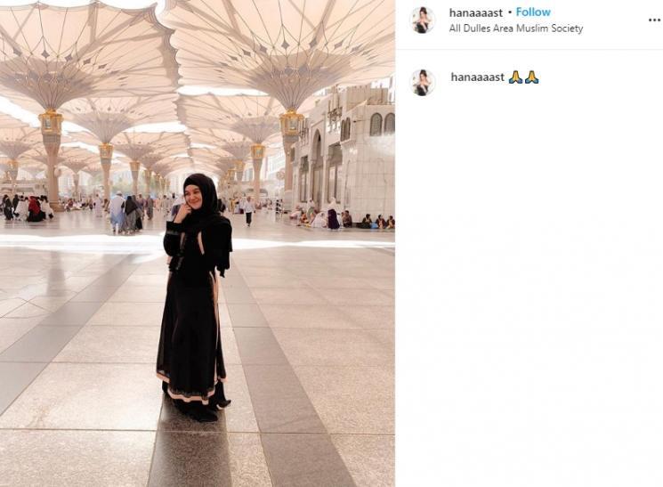 5 Potret Artis FTV Hana Hanifah Pakai Hijab, Cantiknya Adem!