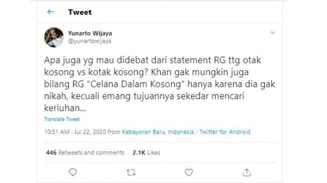 Rocky Gerung Beri Kritik Pedas ke Gibran, Yunarto Wijaya: Cari Keriuhan?