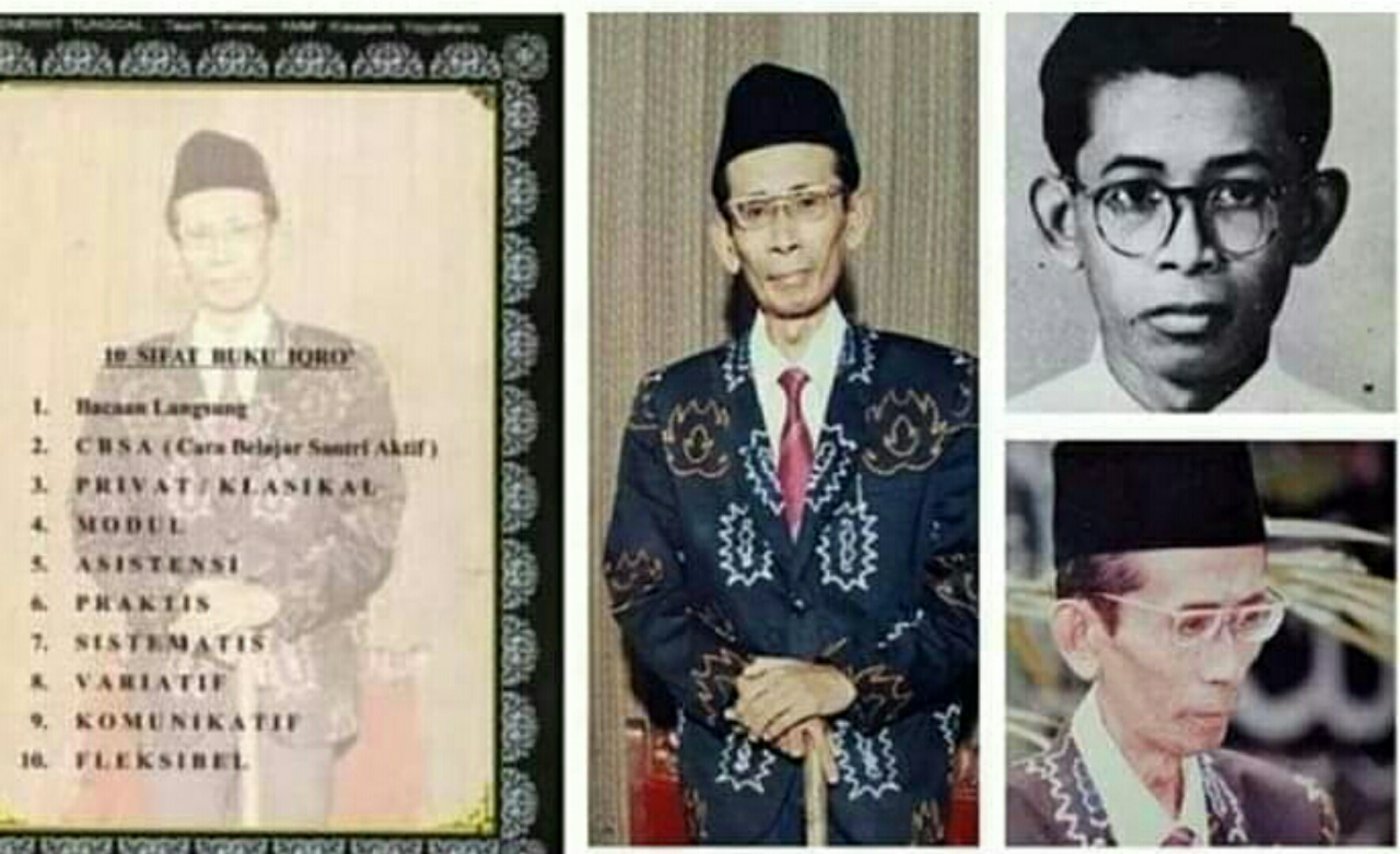 Siapakah Sosok Wajah yang Berada di Sampul Belakang Buku Iqra'?