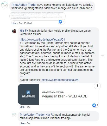 WELTRADE SI PENIPU SEDANG GENCAR MENCARI MANGSA