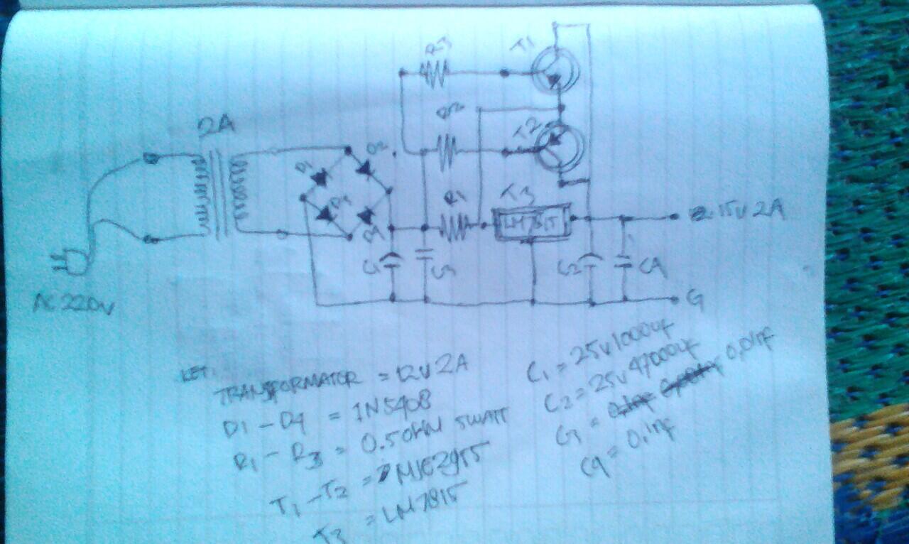 Inverter Sederhana Dan Charger Aki Dari Bahan Bekas