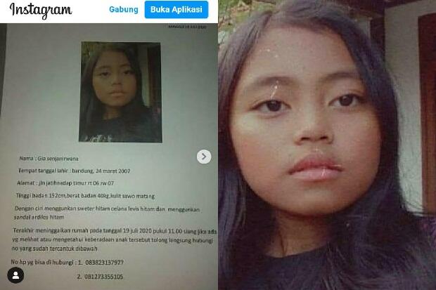ABG 14 Tahun Warga Jatihandap Hilang Setelah Bertemu Pacar