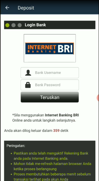 Cara Deposit Olymptrade Via Bank Bri