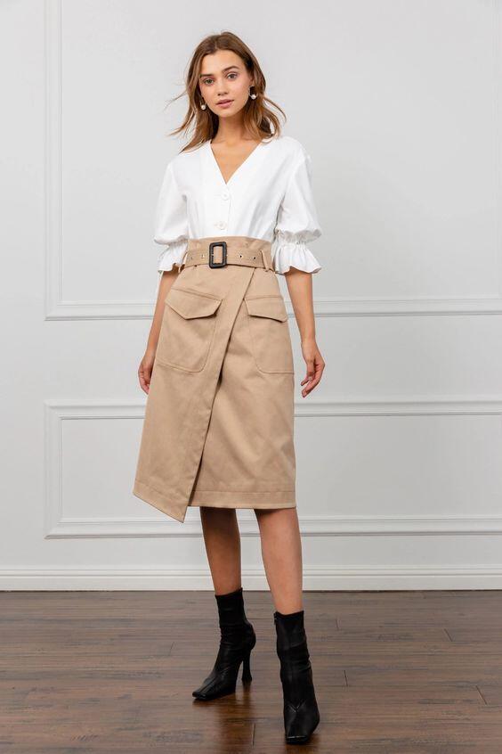 5 TRIK MEMAKAI WRAP SKIRT. Lebih Trendi & Nggak Ngebosenin