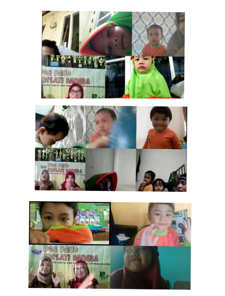 Foto-foto Lucu Balita Ketika Sekolah Online