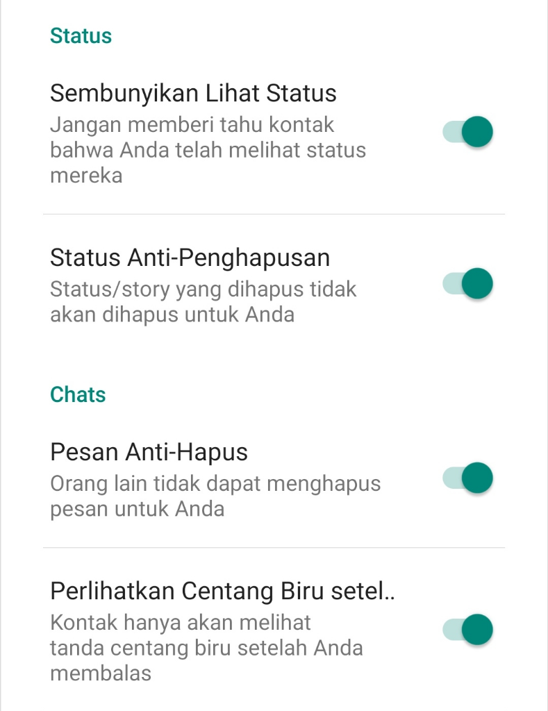 6. Cara Membaca Chat WhatsApp yang Sudah Dihapus