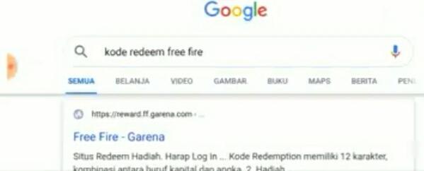 Gebrakan Code Free Fire Game, Doyan Game Merapat.!!!
