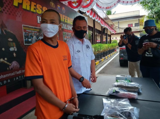 Lulusan Sarjana di Malang Jadi Kurir Narkoba Tanpa Tarif