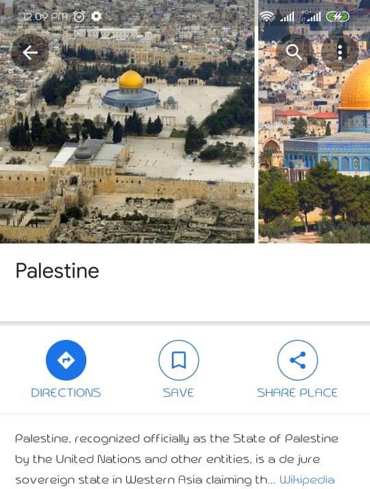 Palestina yang hilang dari Google Maps, Kok Viral Lagi? Cek Di Sini