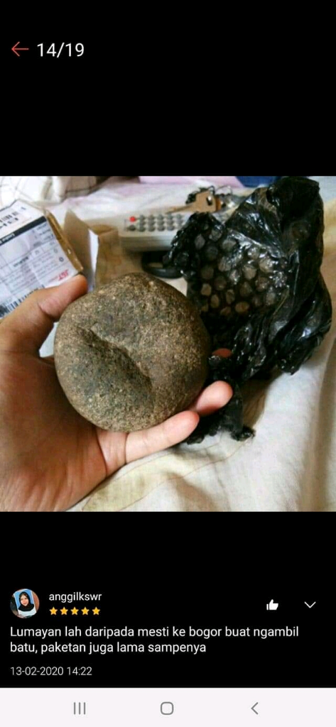 Ada-ada Saja Reseller Satu Ini, Menjual Batu Kerikil Di Shoppe.