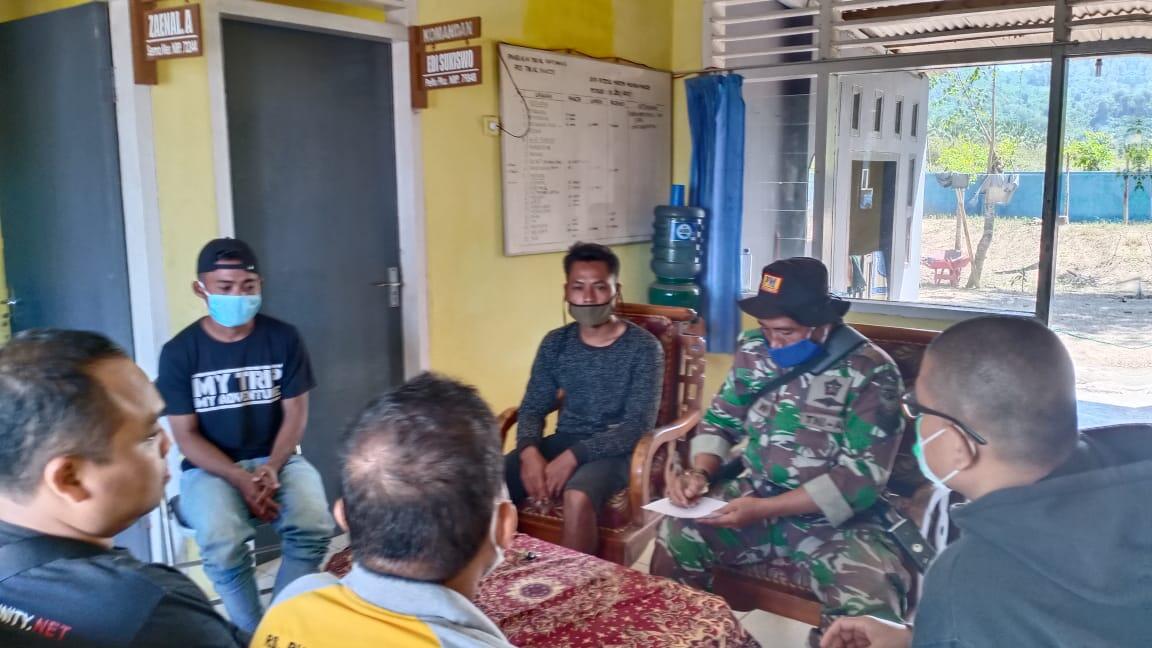 Posal Pancer dan Tim Gabungan SAR Laksanakan Pencarian Korban Laka Laut