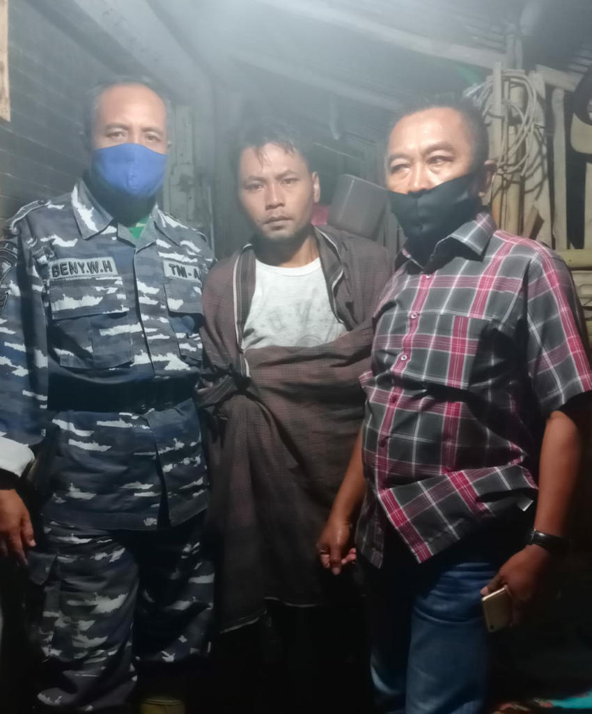 Posal Pancer dan Tim Gabungan SAR Laksanakan Pencarian Korban Laka Laut