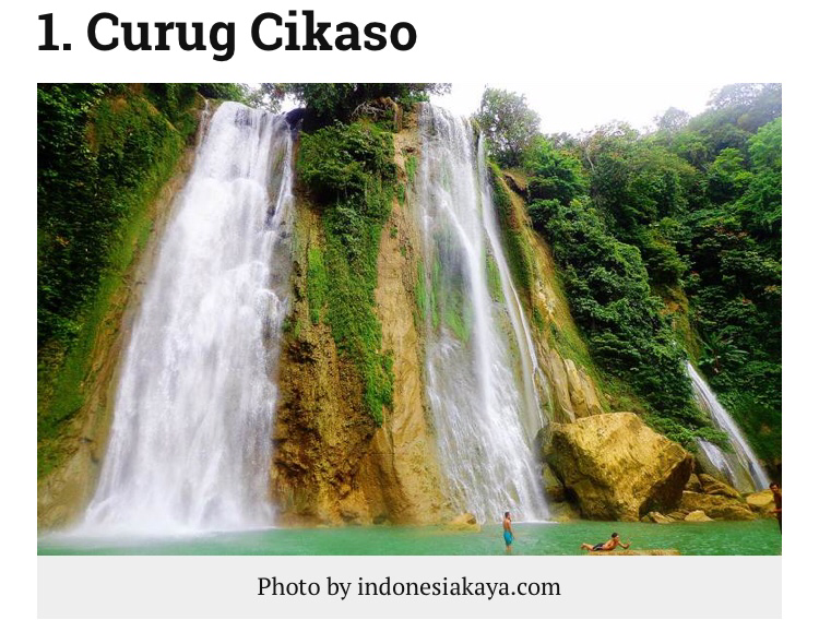 &#91;COC Reg. Sukabumi&#93; Sukabumi Memiliki 14 Lokasi Air Terjun Yang Indah