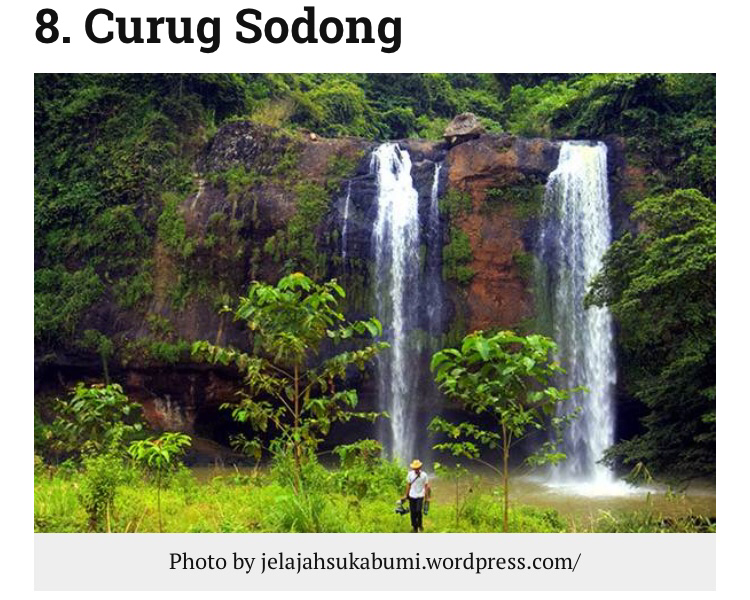 &#91;COC Reg. Sukabumi&#93; Sukabumi Memiliki 14 Lokasi Air Terjun Yang Indah