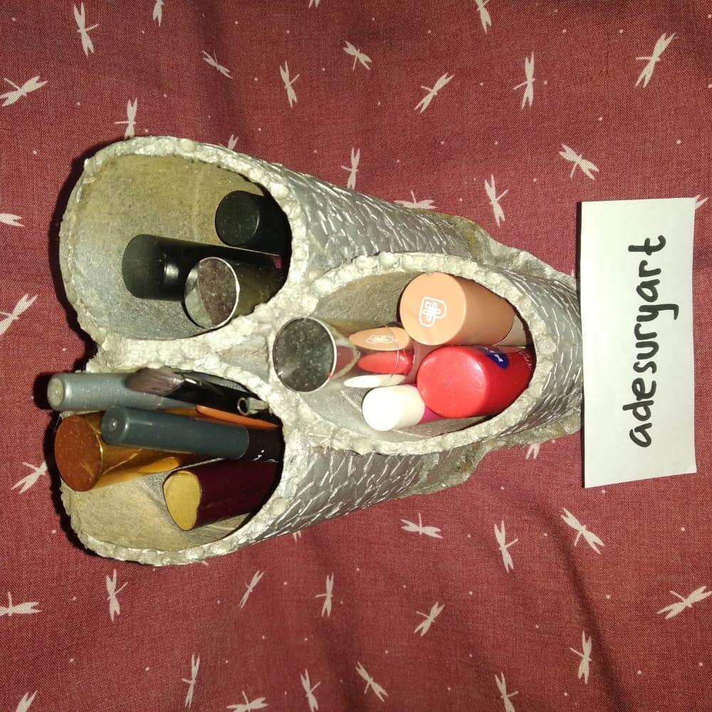 Menyulap Dus Kok Bulutangkis dengan Cangkang Telur, Bisa Jadi Apa Ya?