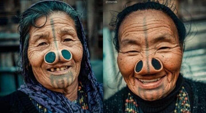 Suku Apatani di India, Dulunya Memiliki Tradisi Sumbat Hidung yang Mengerikan!
