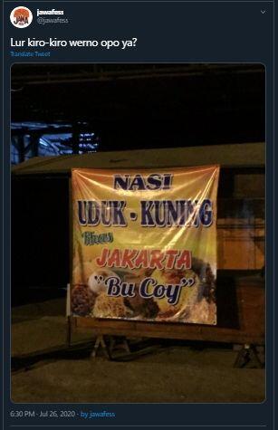 Gan/Sis udah pernah makan nasi uduk kuning?