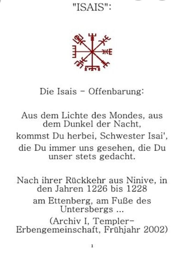 isais revelation,ketika dewi babylonia menampakkan diri kepada ksatria templar