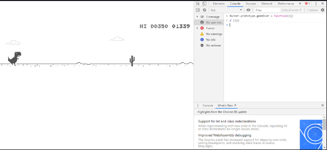 &#91;DG Tutorial&#93; Beginilah Cara Cheat Dinosaurus Google Chrome Anti Mati!