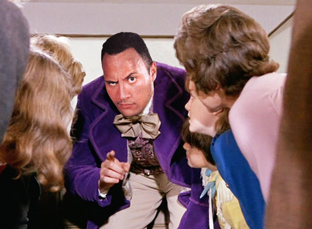 Ternyata Dwayne "The Rock" Johnson Pernah Hampir Jadi Willy Wonka, ?