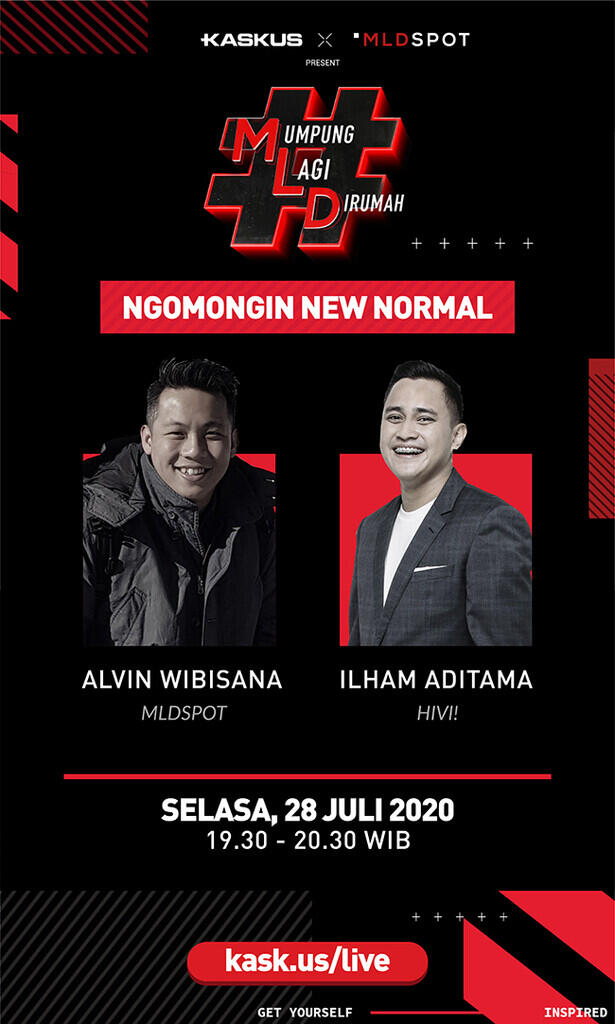 #MumpungLagiDirumah, Yuk Ngobrolin New Normal Bareng MLDSPOT